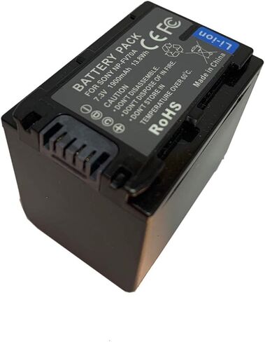 Hubei 7.3V 1900mAh NP-FV70A Replacement Camcorder Battery for Sony NP-FV30 NP-FV50 NP-FV50A NP-FV70 NP-FV70A NP-FV100 NP-FV100A Series in Saudi Arabia