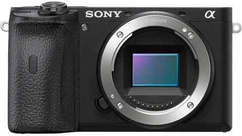 Sony Alpha a6600 Mirrorless Camera (ILCE6600/B) UHD 4K Body Kit + Extra Battery + Flash + 128GB U3 V30 Memory Accessory Bundle in Saudi Arabia