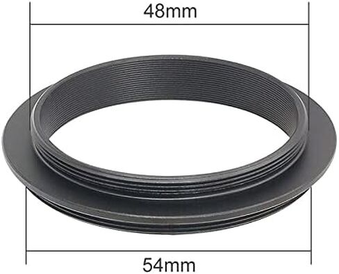 Microscope Accessories Kit Objective Adapter Ring Microscope Accessories M48 to M42/M48 to M48/M42 to M42/M54 to M48 X 0.75mm Telescope Adapter Ring Microscope Slides (Color : M42-M42) in Kuwait