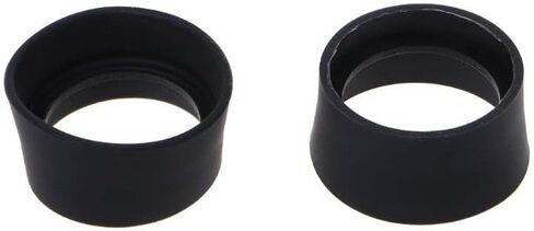 ZTBH Microscope Accessories Kit 2pcs Soft Rubber Eyepiece, 29-30mm Eyepiece Covers for Binocular Microscope Microscope Slides in Saudi Arabia