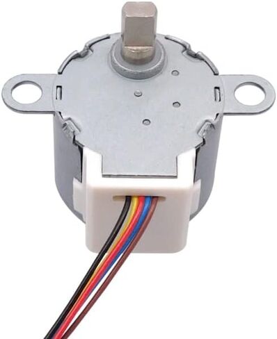 محرك متدرج تيار مستمر 24BYJ48 5V 2W محرك تروس خطوة للتدفئة يهز الرأس حامل جوّال بلاستيكي مروحة يهز رأس المحرك 6 دورة في الدقيقة - (الجهد (فولت): 12 فولت) in Kuwait