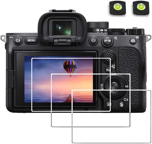 debous Screen Protector for Sony Alpha ZV-E1 7 IV A7 IV A7IV A7M4 A74 Camera, Anti-scratch Hard Tempered Glass Film (3+2 pack) in Saudi Arabia