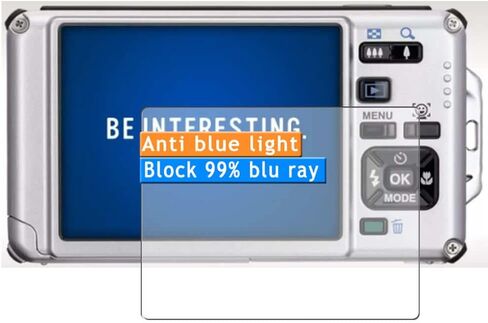 واقي شاشة Vaxson مضاد للضوء الأزرق، متوافق مع كاميرا RICOH PENTAX الرقمية المقاومة للماء OPTIO W80 ملصق واقيات أفلام TPU [ليس زجاجًا مقسى] in Kuwait