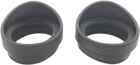 ZTBH Microscope Accessories Kit 2 PCS Elasticity Rubber Eyepiece Eye Cups, for Microscope Microscope Slides (Color : OT004-2A) in Saudi Arabia