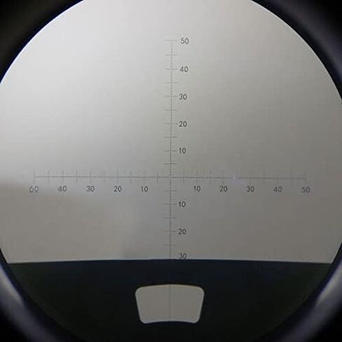 FIERRG Lab Microscope Equipment Microscope Accessory Cross Eyepiece Micrometer for Biological Microscope with Horizontal and Cross Line Diameter 22mm Microscope Accessories in Saudi Arabia