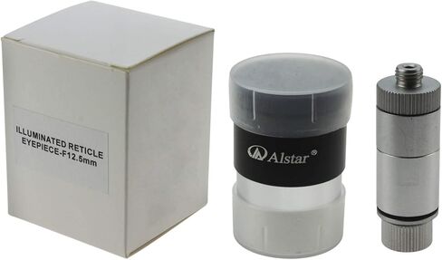 Alstar 12.5mm Illuminated Reticle Plossl Telescope Eyepiece - for Perfectly Guided astrophotos in Saudi Arabia