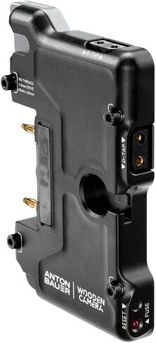 Wooden Camera Director's Monitor Cage v3 with Universal Micro Battery Plate Bunlde (Gold Mount) in Saudi Arabia