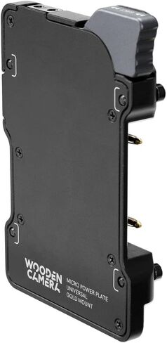 Wooden Camera Director's Monitor Cage v3 with Universal Micro Battery Plate Bunlde (Gold Mount) in Saudi Arabia
