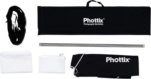Phottix Solas Strip Camera Lighting Solas Strip Softbox with Grid 16X71in (PH82618) in Kuwait