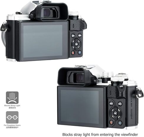 Eyecup Eyepiece Viewfinder for Olympus OM-D E-M1 Mark II & E-M1 Replace Olympus EP-13 EP-12 Eye Cup in Kuwait