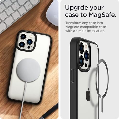 Spigen OneTap مصممة لحزمة حامل أكواب MagSafe للسيارة مع محول حلقة OneTap للتوافق الآمن مع Mag in Kuwait
