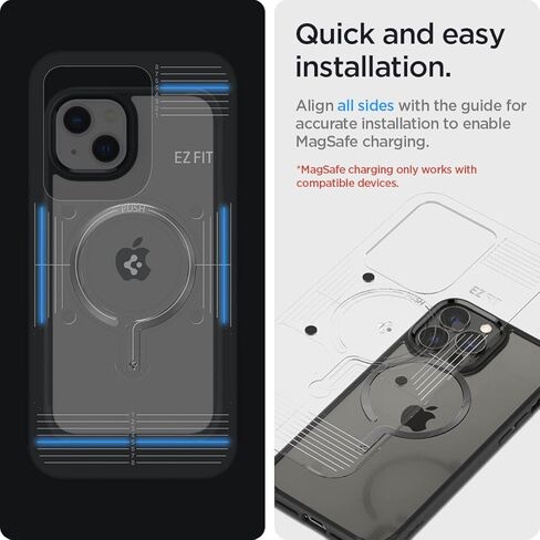 Spigen OneTap مصممة لحزمة حامل أكواب MagSafe للسيارة مع محول حلقة OneTap للتوافق الآمن مع Mag in Kuwait