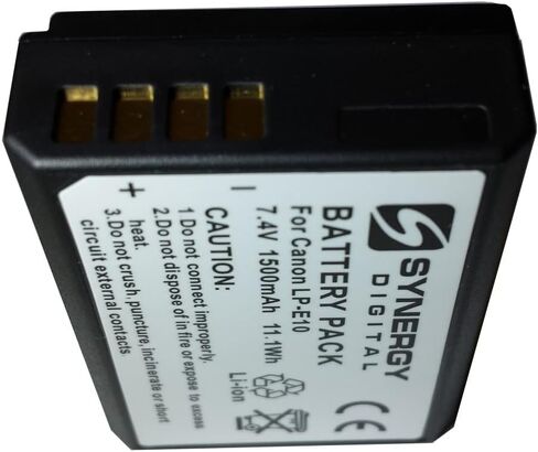 Synergy Digital Accessory Kit, Compatible with Canon EOS Rebel T100 Digital Camera Includes: SDLPE10 Battery, SY-SD32GB Memory Card in Saudi Arabia