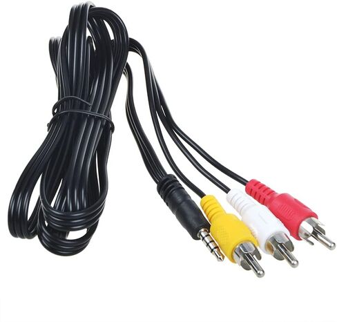 PKPOWER 5ft AV A/V TV Video Cable Cord for Canon Camcorder Vixia HF M30 HF M300 HF S11 HV40 in Saudi Arabia