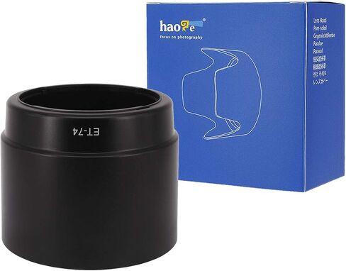 Haoge Bayonet Lens Hood Compatible with Canon EF 70-200mm f/4L USM and Canon EF 70-200mm f/4L is USM Lens Replaces Canon ET-74 in Saudi Arabia