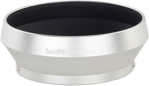 Haoge LH-M48B Metal Lens Hood Shade for Olympus M.ZUIKO Digital 17mm F1.8 17 1.8 Lens Replaces LH-48B Black in Saudi Arabia