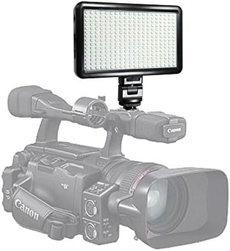 Canon EOS 550D Digital Camera Lighting Ultra-Slim LED-300 Vidpro Model LED-300 Professional Photo & Video Light Kit - with a Free Synergy Digital® 2GB SD Card in Saudi Arabia