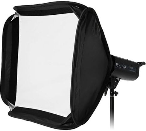 Fotodiox Pro Foldable 24x24in Softbox Compatible with Multiblitz Varilux Studio Flash Units in Kuwait