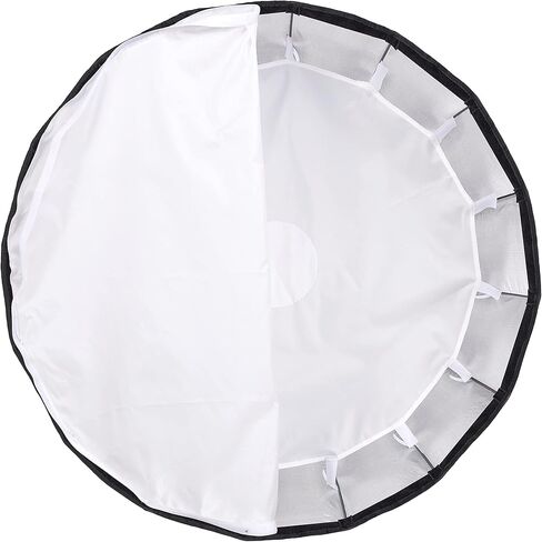 Godox QR-P70 27.6Inch Portable Fast Installation Deep Parabolic Softbox | with Front & Inner Diffuser for Godox SL-60W VL150 VL300 UL150 SL150WII SL200WII SZ150R SZ200BI (with Fabric Grid) in Saudi Arabia