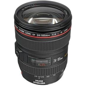 Canon EF 24-105mm f/4L IS USM Zoom Lens - White Box (New) (Bulk Packaging) in Kuwait