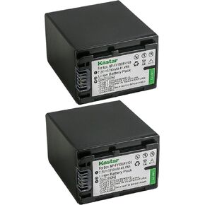بطارية Kastar NP-FV100 7.2 فولت 5750 مللي أمبير بديلة لسوني HDR-CX230، HDR-CX250، HDR-CX260V، HDR-CX280، HDR-CX290، HDR-CX300، HDR-CX305، HDR-CX320، HDR-CX330، HDR-CX330E، كاميرا فيديو HDR-CX350 in Kuwait