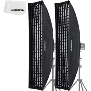 طموح 2 قطعة 30x120 سنتيمتر 12 "x 47" خلية النحل العسل شبكة قطاع سوفت بوكس ​​بونز جبل ل استوديو فلاش in Kuwait