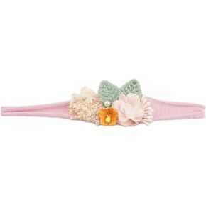 Zeroest Baby Photography Props Headband Newborn Girl Hair Accessories Photo Shoot Outfits Infant Flower Headdress in Kuwait