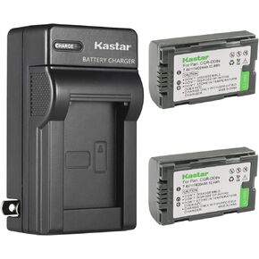 Kastar 1-Pack Battery and AC Wall Charger Replacement for Panasonic PV-DV100, PV-DV100K, PV-DV101, PV-DV102, PV-DV103, PV-DV121, PV-DV151, PV-DV200, PV-DV200K, PV-DV201, PV-DV202, PV-DV203, PV-DV221 in Kuwait