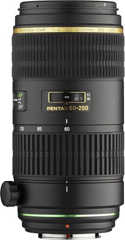 Pentax SMC DA* 60-250mm f/4 ED IF SDM Telephoto Zoom Lens w/ Case for Pentax Digital SLR Cameras in Kuwait