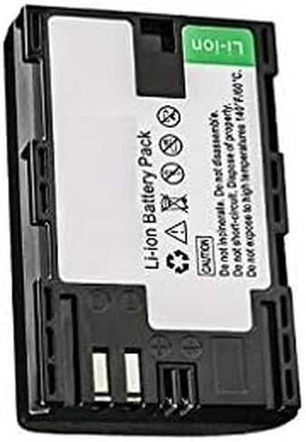 Globalsaving li-ion Rechargeable Battery Pack for Canon BG-E6 BG-E7 BG-E9 BG-E11 BG-E13 BG-E14 BG-E16 BG-E20 BG-E21 BG-E22 DSLR EOS Digital Camera Battery Grip in Saudi Arabia