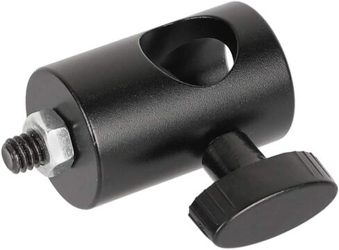 CAMVATE 16mm Light Pole Stand Head Mount with 1/4"-20 Thread Screw Adapter - 2296 in Saudi Arabia