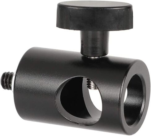 CAMVATE 16mm Light Pole Stand Head Mount with 1/4"-20 Thread Screw Adapter - 2296 in Saudi Arabia