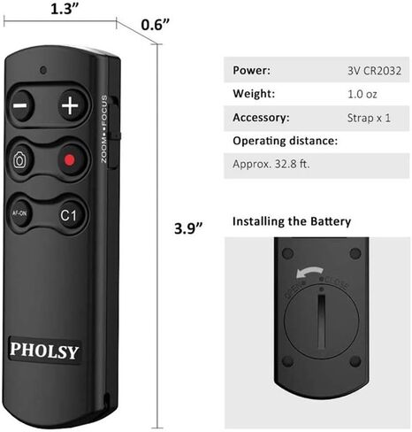 ML-L7 Bluetooth Wireless Remote Control Remote Shutter Release for Nikon | Remote Shutter for Nikon Z30, Z6 II, Z6 III, Z7 II, Z fc, Z50, Z50 II, COOLPIX B600, A1000, P1000, P950 in Saudi Arabia