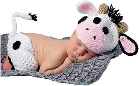 Newborn Baby Photo Shoot Props Girl Boys Knit Hat Stripe Hat Pants Overalls | Newborn Boy Girl, Photo Shoot Outfits, Infant Knit Clothes,Baby Boy Photoshoot Props Boys,Newborn Picture Outfit,Photo Outfit in Kuwait