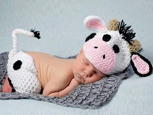 Newborn Baby Photo Shoot Props Girl Boys Knit Hat Stripe Hat Pants Overalls | Newborn Boy Girl, Photo Shoot Outfits, Infant Knit Clothes,Baby Boy Photoshoot Props Boys,Newborn Picture Outfit,Photo Outfit in Kuwait