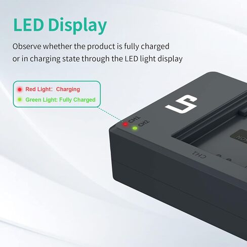 NP-FZ100 Battery Charger, LP Dual Charger for NP FZ100 with Built-in USB Cable , Compatible with Sony A9 A9R A9S A9II A7III A7RIII A7RIV A6600 Cameras, Battery Changer for Sony np-fz100 in Saudi Arabia