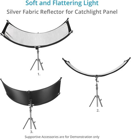 PROAIM Cube Silver Fabric Reflector for Catch Light Panel. for Portrait, Fashion, and Beauty Photography. (P-CBCL-02) in Saudi Arabia