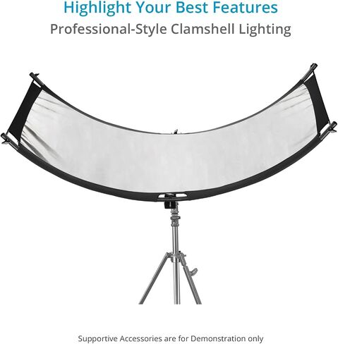 PROAIM Cube Silver Fabric Reflector for Catch Light Panel. for Portrait, Fashion, and Beauty Photography. (P-CBCL-02) in Saudi Arabia