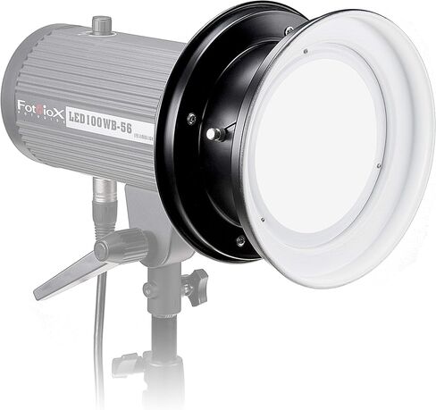 عاكس للضوء فريسنل من فوتو ديوكس لمصابيح LED أحادية الضوء - متوافق مع أضواء Profoto Bayonet (Profoto, PopSpot Ultra and More) (Rflctr-Frsnl-Profoto) in Saudi Arabia