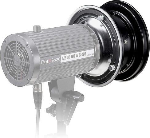 عاكس للضوء فريسنل من فوتو ديوكس لمصابيح LED أحادية الضوء - متوافق مع أضواء Profoto Bayonet (Profoto, PopSpot Ultra and More) (Rflctr-Frsnl-Profoto) in Saudi Arabia