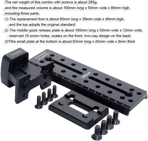 iShoot Lens Collar Foot Stand Tripod Mount Ring Base Compatible with Nikon Z 400mm f/2.8 TC VR S, Z 600mm f/4 TC VR S, Z 800mm f/6.3 VR S, Support Bracket Compatible with Manfrotto Sachtler Fluid Head in Saudi Arabia