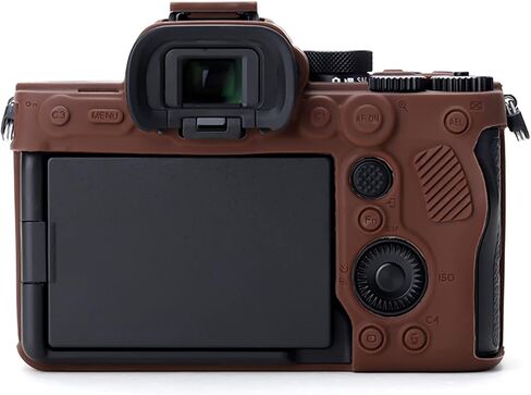 Pocoukate Camera Case for Sony Alpha 7 IV, A7M4, A7 IV Digital Camera Anti-Scratch Slim Fit Soft Cover with Screen Protector, A7IV Exclusive Accessories (not Applicable to A7R4 or A7III) - Black in Saudi Arabia