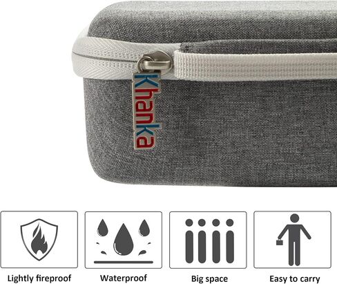 khanka Travel Case for Polaroid Go Generation 3 (6659/9192) Mini Instant Camera/Polaroid Go Generation 2 (6280),Case Only（black） in Saudi Arabia