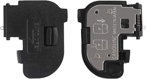 Shenligod (2pcs Battery Door Cover Repair Part Replacement Battery Lid Cap for Canon EOS 7D EOS DSLR Digital Camera Repair Black in Saudi Arabia