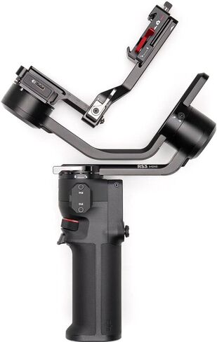 DJI RS 3 Mini Lightweight Travel Ronin Gimbal Stabilizer for Mirrorless & DSLR Camera and Lens Combo up to 4.4 lbs Bundle with Extended Protection + Deco Gear Backpack + 128GB SDXC Card + Accessories in Saudi Arabia
