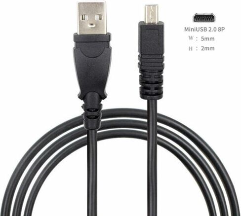 Marg USB Cable Cord for Panasonic Lumix Camera DMC-FZ4 DMC-FZ18 DMC-LS65 TZ24 LS5 LS3 in Saudi Arabia