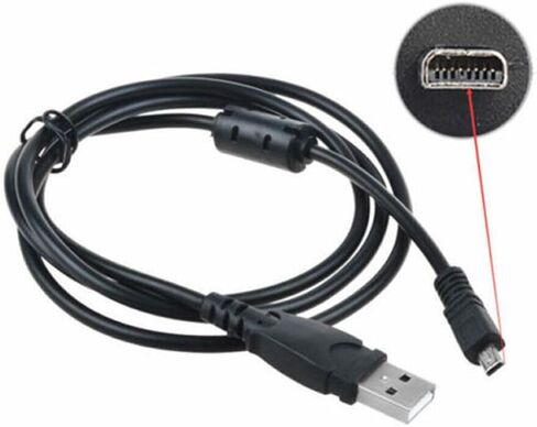 Marg USB Cable Cord for Panasonic Lumix Camera DMC-FZ4 DMC-FZ18 DMC-LS65 TZ24 LS5 LS3 in Saudi Arabia