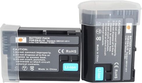 DSTE Replacement for Pro IR Remote MB-D12 Vertical Battery Grip + 2X EN-EL15 Compatible Nikon D800 D810 D800E D800S D810A SLR Digital Camera in Saudi Arabia