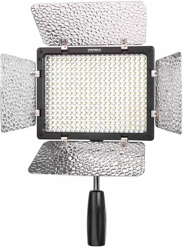 كاميرا/ضوء فيديو YONGNUO YN-300-II 300 LED مع جهاز تحكم عن بعد لـ كانون ونيكون وسامسونج وأوليمبوس وJVC وكاميرات بينتاكس in Saudi Arabia