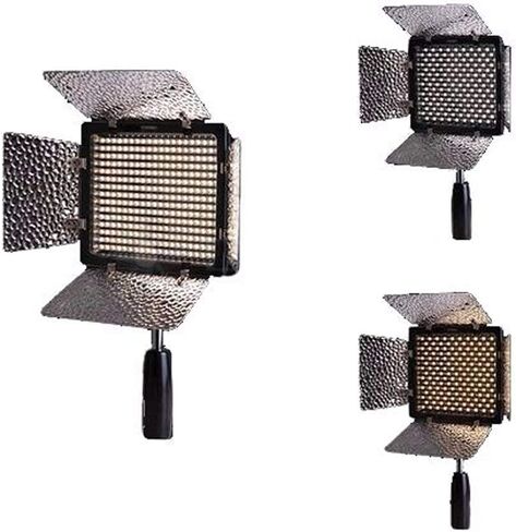 كاميرا/ضوء فيديو YONGNUO YN-300-II 300 LED مع جهاز تحكم عن بعد لـ كانون ونيكون وسامسونج وأوليمبوس وJVC وكاميرات بينتاكس in Saudi Arabia